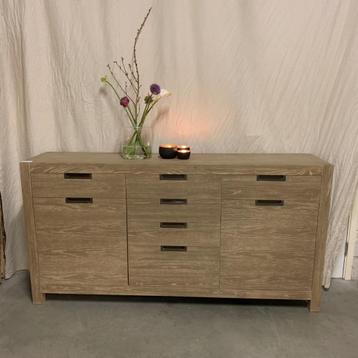 Dressoir - teak - 6 lades en 2 deuren - TTM Wonen beschikbaar voor biedingen