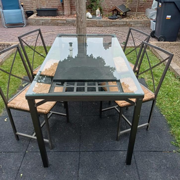 GRATIS, Huis en Inrichting, Complete eetkamers, Gebruikt, 4 tot 6 stoelen, Ophalen of Verzenden