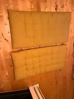 Okergele loungekussens - heerlijk zacht!, Huis en Inrichting, Ophalen, Zo goed als nieuw