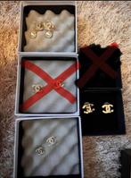 Elegante Oorbellen met Parel, Met kristal, Overige materialen, Hangers, Wit