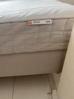 IKEA Hafslo Boxspring 140x200, Huis en Inrichting, Ophalen, Gebruikt, Beige, Tweepersoons