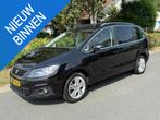 SEAT Alhambra 2.0 TSI 200PK DSG•Pano•Leder, Gebruikt, 4 cilinders, Zwart, Leder