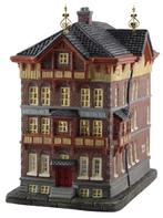 DV210401 Amsterdamse Huishoudschool dickensville huisjes €79, Diversen, Ophalen of Verzenden, Nieuw