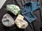 Gebreide poppenkleertjes, pop 43 cm, Ophalen of Verzenden, Gebruikt, Babypop