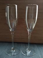 2 Champagneglazen " Luminarc France ", Ophalen of Verzenden, Nieuw, Glas, Glas of Glazen