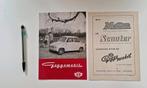 2 foldertjes Goggomobil 1954, Ophalen of Verzenden, Overige merken, Hans glas, Zo goed als nieuw