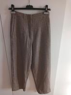 34 mooie broek pied de poule bruin beige warm Massimo Dutti, Ophalen of Verzenden, Zo goed als nieuw, Maat 34 (XS) of kleiner