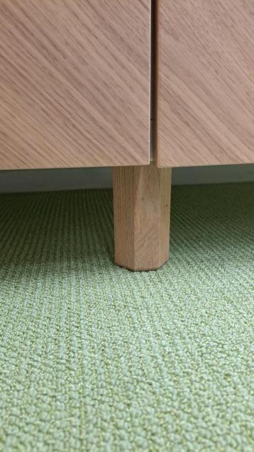 Mooie bruine Ikea Besta opberger kast - afbeelding 3