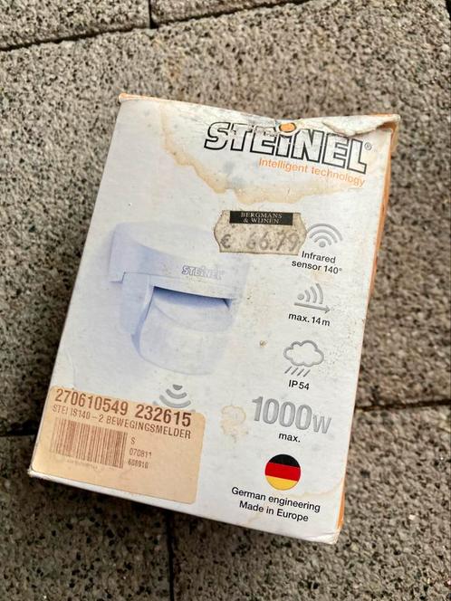 Te koop: nieuwe witte Steinel IS 140-2 bewegingssensor, Tuin en Terras, Buitenverlichting, Nieuw, Ophalen of Verzenden
