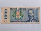 Czechoslovak Soc. Rep. 1000 Korun 1985 SMETANA - CASTLE, Verzenden, Overige landen, Los biljet