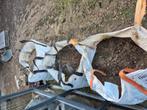 3 x halve bigbags zand met gebroken puin repac, Tuin en Terras, Grind, Keien en Split, Ophalen, Zo goed als nieuw, Bruin, Overige typen