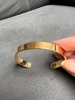 18 KARAAT GOUD VERGULDE MAGNETISCHE HEREN GOUDEN ARMBAND, Ophalen of Verzenden, Zo goed als nieuw, Goud, Overige materialen