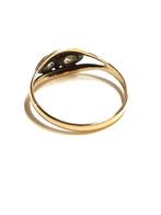 14k gouden ring met zirkonia, 18 tot 19, -, -, Ophalen of Verzenden