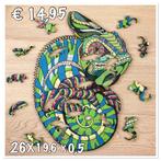 Kameleon Houten legpuzzel, Ophalen of Verzenden, Nieuw, 1:32 tot 1:50