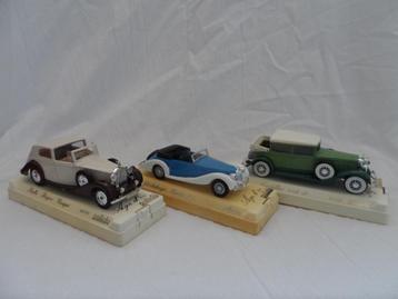 Solido modelauto’s, ROLLS-ROYCE, DELAHAYE, CADILLAC beschikbaar voor biedingen