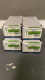4 doosjes spaanplaat schroeven ivana 4x70 nieuw, Ophalen, Zo goed als nieuw, Minder dan 50 mm, Schroeven