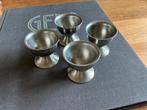 4 Gero Zilmeta eierdoppen - RVS, Antiek en Kunst, Ophalen of Verzenden