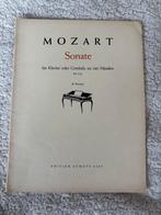 Mozart Sonate KV19d - Klavier/Cembalo vierhandig, Gebruikt, Klassiek, Ophalen of Verzenden, Artiest of Componist