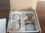 Franse DESHOULIERES wit en blauw Limoges kruiderij set, Huis en Inrichting, Keuken | Servies, Ophalen, Overige typen, Nieuw, Overige stijlen