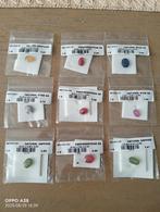 lot van 9 natuurlijke saffieren., Ophalen of Verzenden, Nieuw