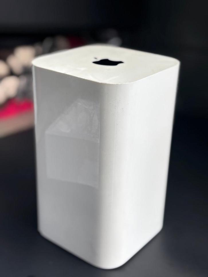 Apple Time Capsule (128GB SSD Upgrade) - Geruisloos & Snel!, Computers en Software, NAS, Gebruikt, Ophalen of Verzenden