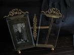 ZELDZAAM ANTIEK DUBBEL FOTOLIJSTJE, Antiek en Kunst, Ophalen of Verzenden