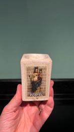 Waxinelicht houder met heilige icoon, Ophalen of Verzenden, Overige materialen, Minder dan 25 cm