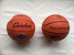 2 basketballen RUCANOR en BADEN maat 6 en 7, Sport en Fitness, Basketbal, Bal, Ophalen of Verzenden, Zo goed als nieuw