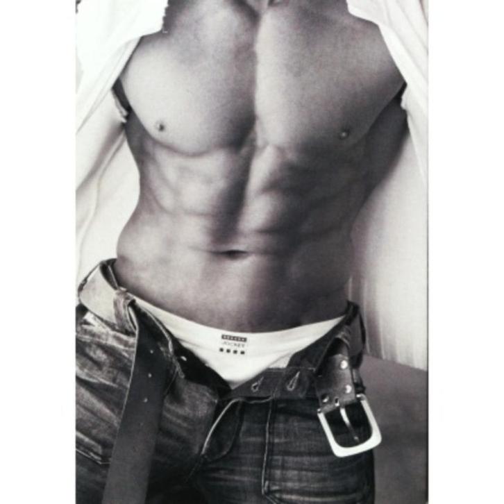 Black/White – male torso II kaart bij Stichting Superwens!, Diversen, Wenskaarten, Nieuw, Ophalen of Verzenden