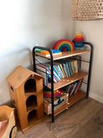 Niklas Stellingkast - Zwart Metaal, Huis en Inrichting, Kasten | Boekenkasten, Ophalen, Met plank(en), Gebruikt, 50 tot 100 cm