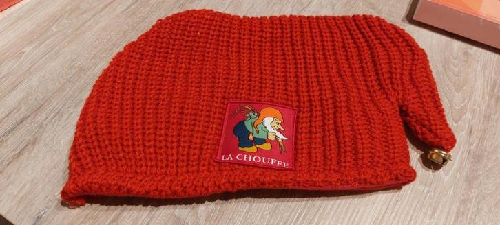 Nieuwe wintermuts La Chouffe bier, Verzamelen, Biermerken, Nieuw, Overige typen, Overige merken, Ophalen of Verzenden