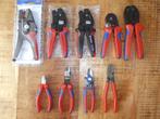Partij met diverse Knipex tangen, Ophalen, Zo goed als nieuw