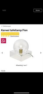 Karwei Tafellamp Fien - Nieuw, Huis en Inrichting, Lampen | Tafellampen, Ophalen of Verzenden, Nieuw, Glas, Minder dan 50 cm