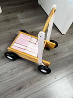 Blokkenkar loopwagen, Ophalen, Gebruikt