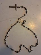 rozenkrans-kort,zilver, Ophalen of Verzenden