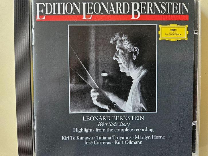 Bernstein - West Side Story highlights Te Kanawa Carreras, Cd's en Dvd's, Cd's | Klassiek, Zo goed als nieuw, Vocaal, Modernisme tot heden