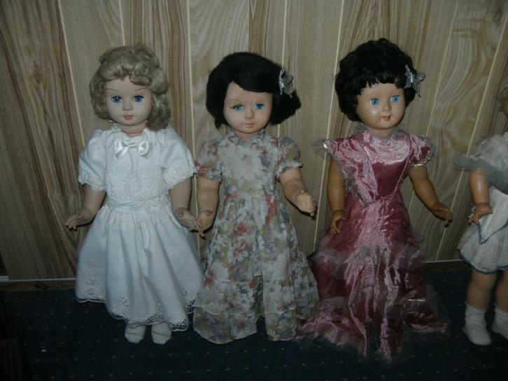 looppop bakeliet kermis pop Italie zwart mohair haar vintage, Antiek en Kunst, Curiosa en Brocante, Verzenden