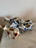 5 Koeien 4 Delfts blauw Melkkannetjes/Plantjes, Antiek en Kunst, Ophalen of Verzenden