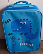 Kinderkoffer met rugzak en tas - Dino, Minder dan 50 cm, Zo goed als nieuw, Minder dan 35 cm, Zacht kunststof