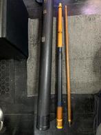 Biljarden cue in good state leather case incl, Ophalen of Verzenden, Gebruikt