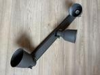 Hektar Lamp met drie spotjes, Huis en Inrichting, Lampen | Spots, Gebruikt, Metaal of Aluminium, Ophalen of Verzenden, Industrieel