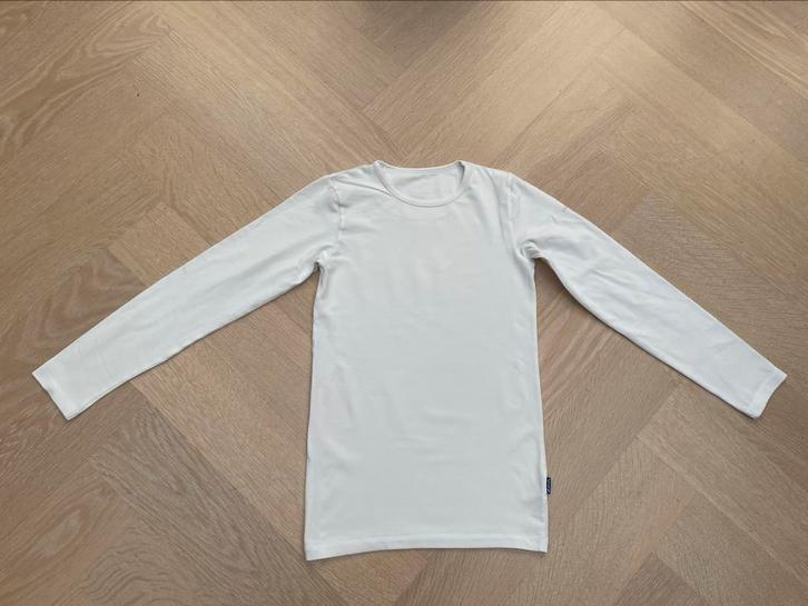 Nieuw: Wit shirt met lange mouw van Claesens maat 164/14 jaa, Kinderen en Baby's, Kinderkleding | Maat 164, Nieuw, Jongen of Meisje
