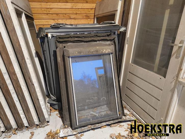 Gebruikte Dakramen | Diverse Maten, Doe-het-zelf en Verbouw, Kozijnen en Schuifpuien, Gebruikt, Overige typen, Aluminium, 75 tot 150 cm
