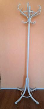 Staande houten (bistro) kapstok - wit, Huis en Inrichting, Woonaccessoires | Kapstokken, Ophalen, Gebruikt, Staande kapstok, 150 tot 200 cm