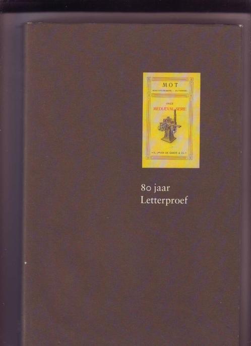 80 jaar letterproef MOT - H.J. van de garde & Co, Boeken, Overige Boeken, Nieuw, Ophalen of Verzenden