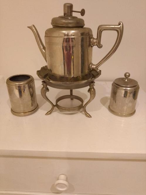 Tinnen thee servies setje van CK Tiel Holland, Antiek en Kunst, Antiek | Tin, Ophalen of Verzenden