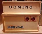 DOMINO en MAKE A PAIR Houten speelgoed, Ophalen of Verzenden, Zo goed als nieuw, Puzzelen