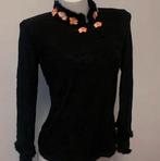 Modern Oriental Tailoring: buttoned velvet long sleeve, Kleding | Dames, Tops, Blauw, Nieuw, Ophalen of Verzenden, Lange mouw