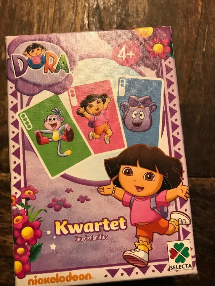 dora kleurenkwartet, Kinderen en Baby's, Speelgoed | Educatief en Creatief, Zo goed als nieuw, Ophalen of Verzenden