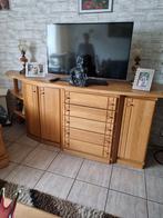 Blank eiken dressoir, Ophalen, Gebruikt, 25 tot 50 cm, 150 tot 200 cm